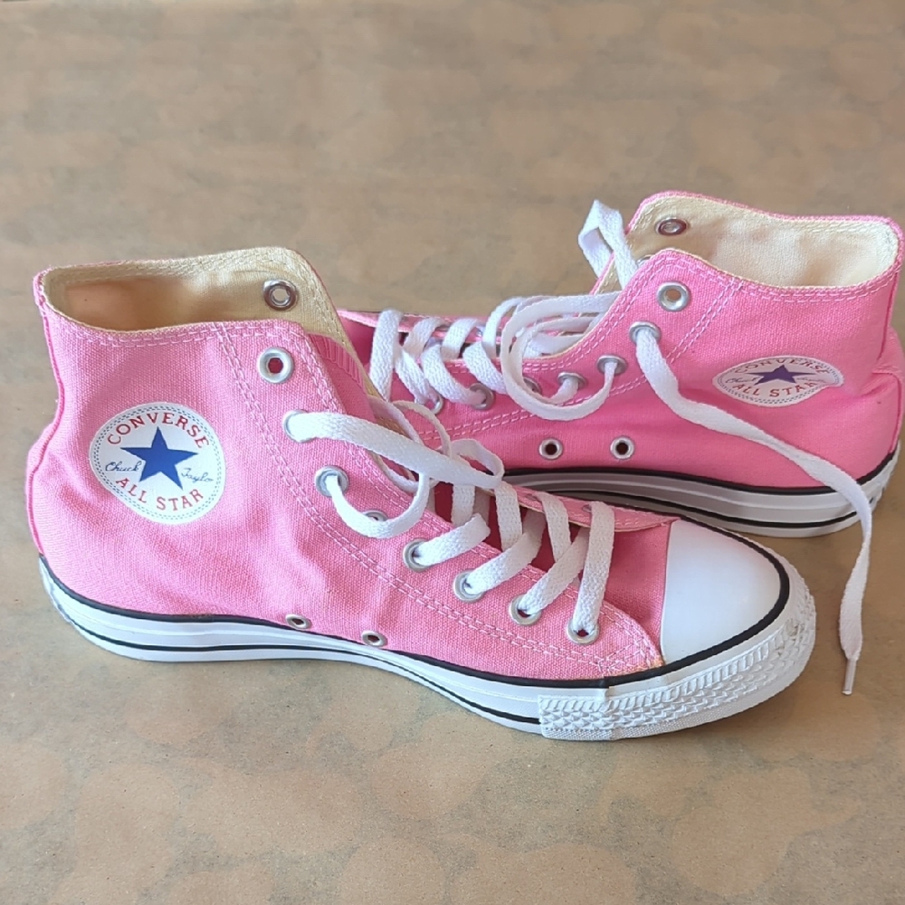 Converse All Star Pink Canvas High-Tops